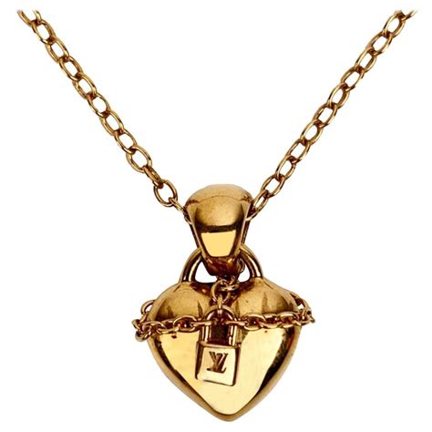 love lock pendant louis vuitton|Louis Vuitton lock pendant necklace.